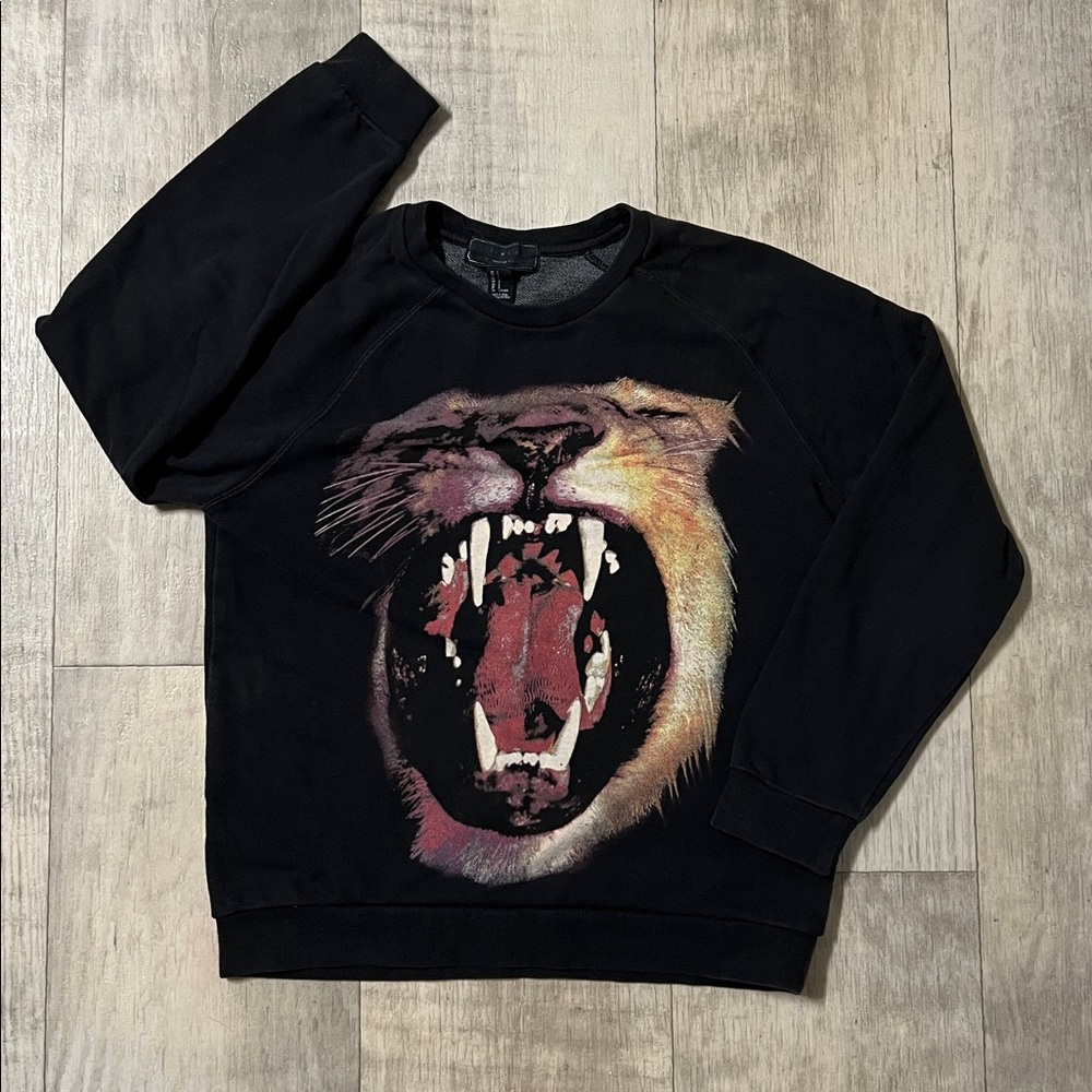 J. Crew Black Crewneck Sweatshirt